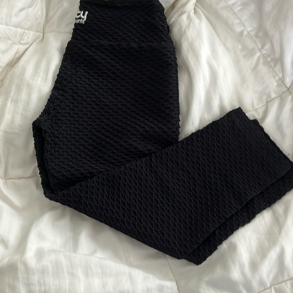 Booty by brabants croc black crop